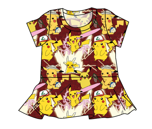 I Choose You Peplum Top
