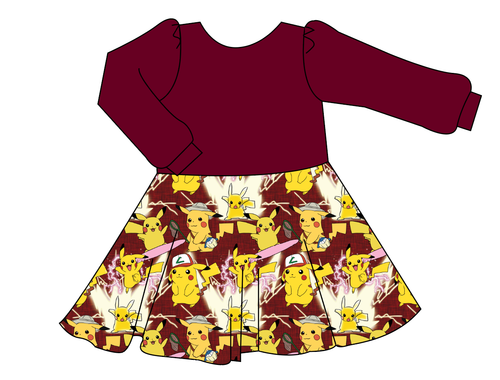 I Choose You Prairie Dress