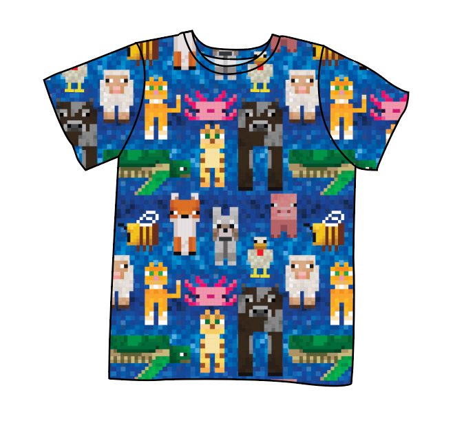 Block Friends Basic Tee and Tank