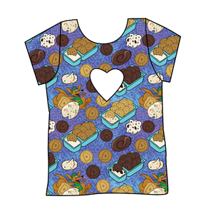 Delicious Dunkers Cambria Heart Back Tee