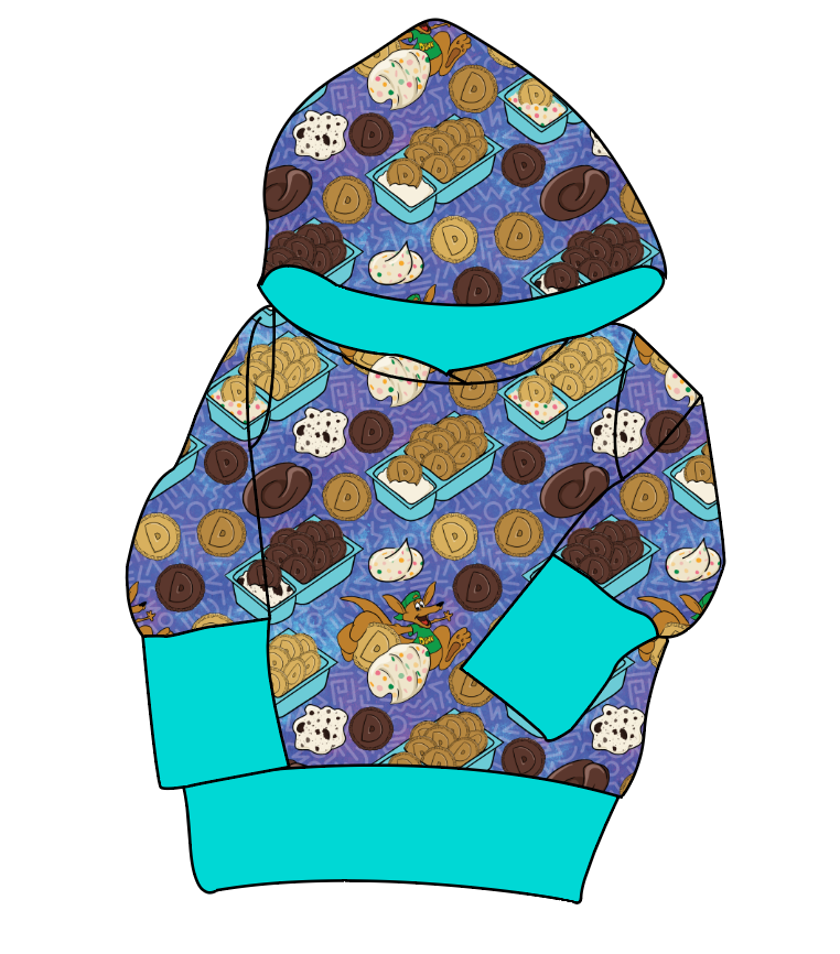 Delicious Dunkers Grow With Me Hoodie (or Crewneck)