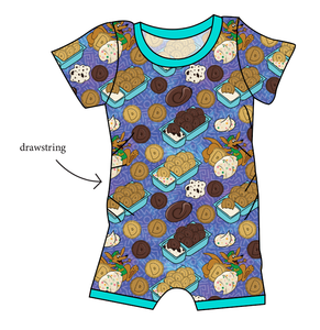 Delicious Dunkers Grow With Me Pants And Shorts Romper