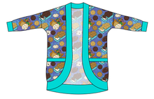 Load image into Gallery viewer, Delicious Dunkers Ladies&#39; Cocoon Cardigan