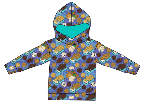 Delicious Dunkers Ladies Oversized Hoodie