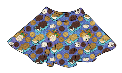 Delicious Dunkers Ladies' Circle Skirt