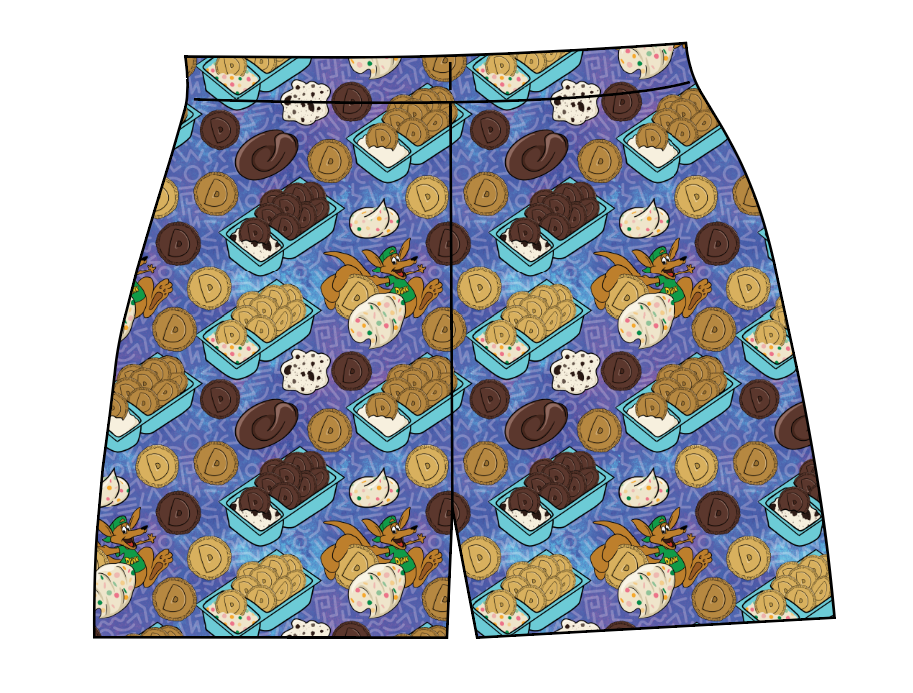 Delicious Dunkers Ladies' Lounge Shorts