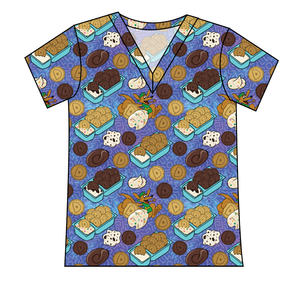 Delicious Dunkers Ladies' Slouchy V-Neck Tee