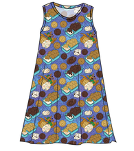 Load image into Gallery viewer, Delicious Dunkers Ladies&#39; Swing Dress