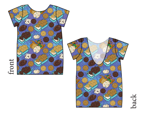 Delicious Dunkers Low Back Ballerina Tee