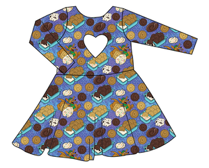 Delicious Dunkers Molly Heart Back Twirly Dress