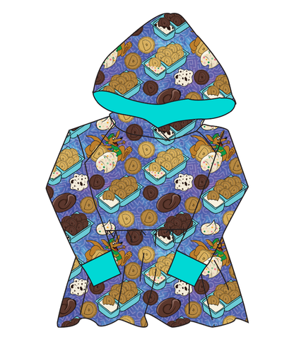 Delicious Dunkers Peplum Hoodie (or Crewneck)