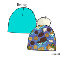Load image into Gallery viewer, Delicious Dunkers Slouchy Beanie (Reversible!)