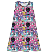 Load image into Gallery viewer, Sparkle Heart Ladies&#39; Swing Dress