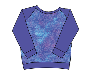 90s Splash Classic Hoodie (or Crewneck)