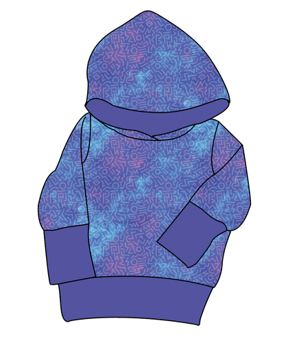 90s Splash Grow With Me Hoodie (or Crewneck)
