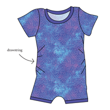 Load image into Gallery viewer, 90s Splash Grow With Me Pants And Shorts Romper