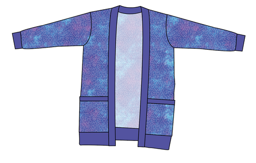 90s Splash Kids Grandpa Cardigan