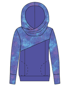 90s Splash Ladies Hoodie