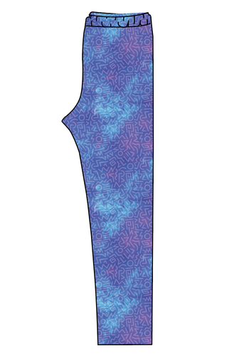 90s Splash Ladies' Lounge Leggings