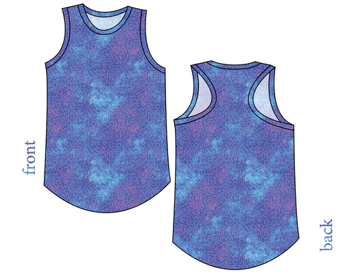 90s Splash Ladies' Summer Tank