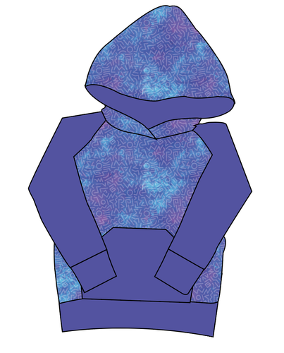 90s Splash Mens' Hoodie