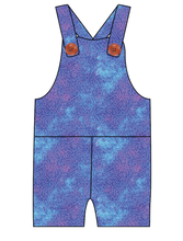 Load image into Gallery viewer, 90s Splash Overalls and Shortalls
