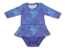 Load image into Gallery viewer, 90s Splash Peplum Top