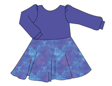 Load image into Gallery viewer, 90s Splash Prairie Dress