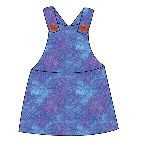 90s Splash Skirt-Alls