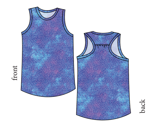 90s Splash Summer Tank