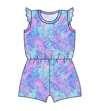 Load image into Gallery viewer, Majestic Swirl Ivy Summer Romper