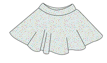 Load image into Gallery viewer, Rainbow Confetti Ladies&#39; Circle Skirt