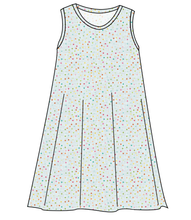 Load image into Gallery viewer, Rainbow Confetti Ladies&#39; Swing Dress