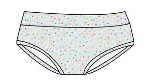 Rainbow Confetti Ladies' Underwear