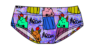 Junipers Cat Treats Ladies' Underwear