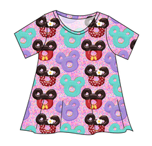 Load image into Gallery viewer, Cupcake Mouse Treats Ladies&#39; Swing Tee