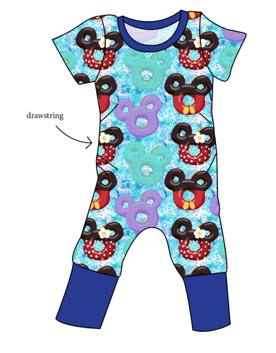 Rad Mouse Treats Grow With Me Pants And Shorts Romper