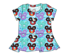 Load image into Gallery viewer, Rad Mouse Treats Ladies&#39; Peplum Top
