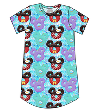 Load image into Gallery viewer, Rad Mouse Treats Ladies&#39; T-Shirt Dress