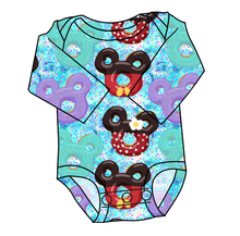 Load image into Gallery viewer, Rad Mouse Treats Lap Neck Bodysuit