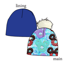 Load image into Gallery viewer, Rad Mouse Treats Slouchy Beanie (Reversible!)
