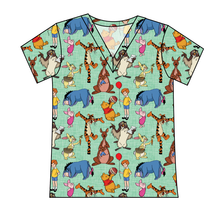 Load image into Gallery viewer, Pooh and Friends Ladies&#39; Slouchy V-Neck Tee