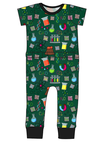 Science Rules Bennett Pants and Shorts Length T-Shirt Romper