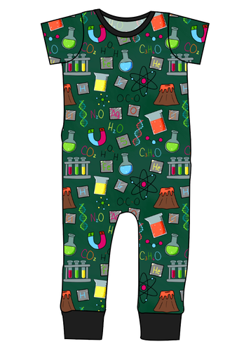 Science Rules Emmett Pants And Shorts T-Shirt Romper