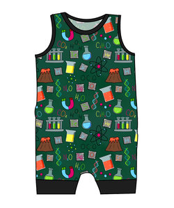 Science Rules Emmett Pants And Shorts T-Shirt Romper
