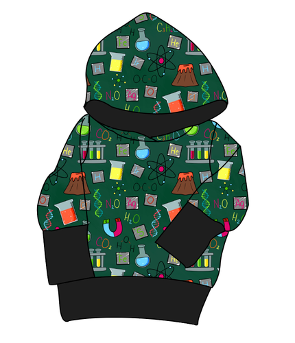 Science Rules Grow With Me Hoodie (or Crewneck)