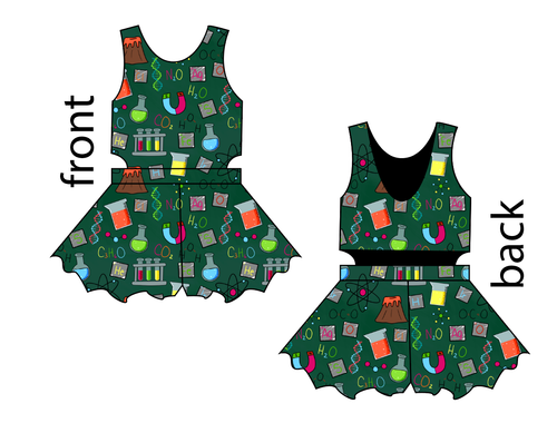 Science Rules Kids Playsuit