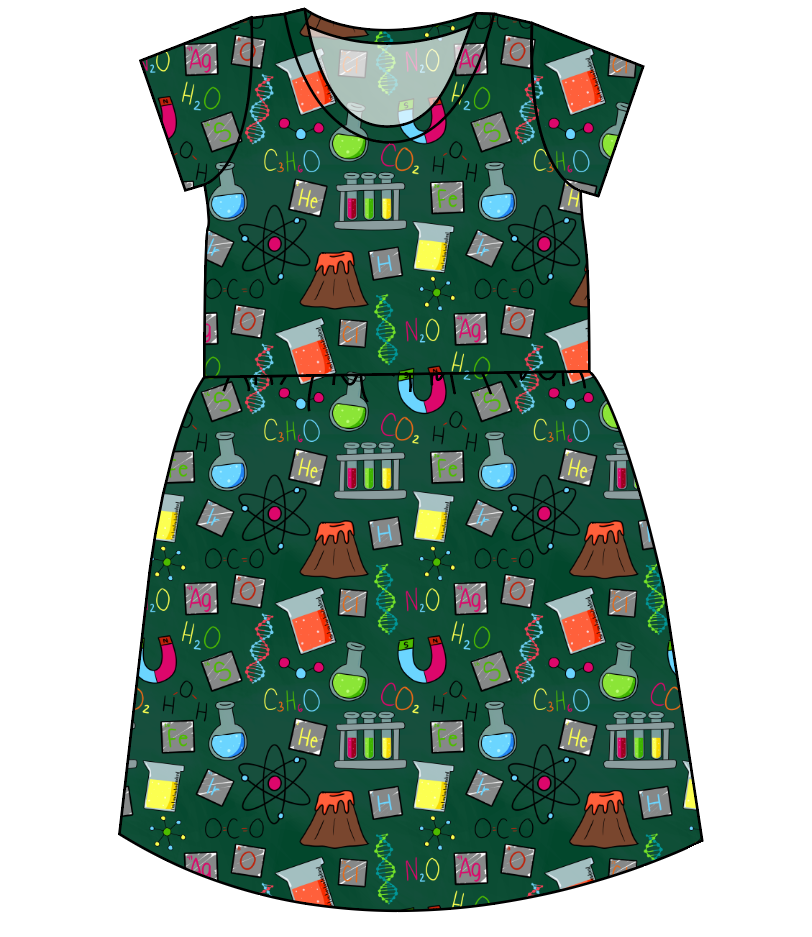 Science Rules Ladies' Play Dress