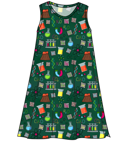 Science Rules Ladies' Swing Dress