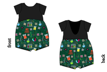 Load image into Gallery viewer, Science Rules Low Back Romper and Bubble Romper